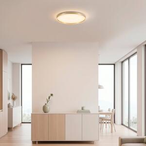 JUST LIGHT. GmbH Plafoniera soffitto Madlen, dimmerabile, Ottone / Oro, Soggiorno / Sala da pranzo, Metallo, Moderno, Plafoniera