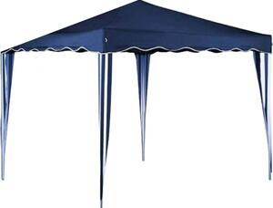 Gazebo in acciaio e poliestere blu 3x3 mt Marilia