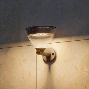 Philips Lampada da parete a LED e solare Kyna, nera, con sensore, IP44 Kyna, Nero, Plastica, Applique da esterni