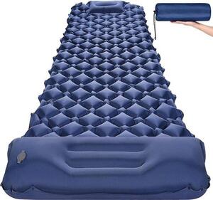 Materasso gonfiabile isolante, ultraleggero, impermeabile, per campeggio, viaggi, spiaggia, trekking