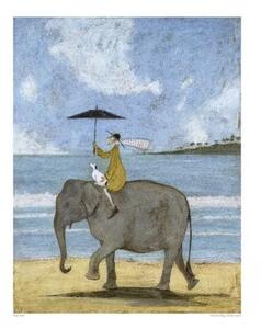 Stampe d'arte Sam Toft - On The Edge Of The Sand, (40 x 50 cm)