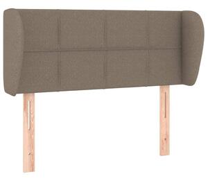 Testiera ad Orecchio Tortora 83 x 23 x 78/88 cm in Tessuto