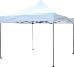 Gazebo a fisarmonica 3x4,5 mt pieghevole in alluminio e poliestere 300D Cleva