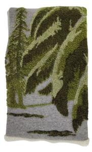 Plaid, coperte Biella Collezioni Coperta Pineta Grigio/Verde