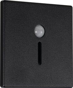 Kanlux 90790 - Lampada LED per gradini con sensore MAGNIK LED/1,7W/230V CCT nera squadrata