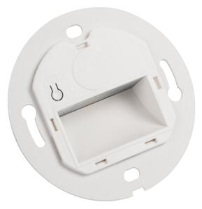 Kanlux 90824 - Lampada per scale MAGNIK LED/1,7W/230V CCT, nera squadrata