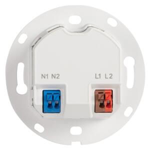 Kanlux 90794 - Lampada LED da gradino con sensore MAGNIK LED/1,7W/230V CCT, nera, rotonda