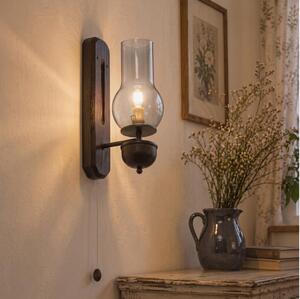 BRILAGI - LED Lampada da parete COTTAGE 1xE14/40W/230V faggio/grigio fumé