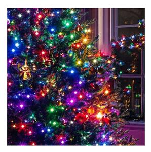 Catena luminosa natalizia per esterni a LED 500 LED/230 V 8+4 funzioni 40 m IP44 multicolore