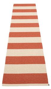 Passatoia da interno/esterno color mattone/color crema 70x300 cm Bob Brick – Pappelina