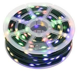 Catena luminosa natalizia LED da esterno 500xLED/230V 8 funzioni 53 m IP44 multicolore