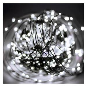 Catena natalizia LED da esterno 1000xLED/230V 8 funzioni 53 m IP44 bianco freddo + telecomando