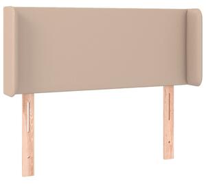Testiera ad Orecchio Cappuccino 103x16x78/88 cm in Pelle finta