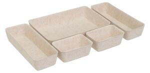 Set di organizer per cassetti in tessuto 5 pz – Casa Selección