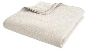 Copriletto beige con rivestimento trapuntato 220x230 cm Folkstone Geo – Catherine Lansfield