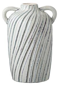 Vaso azzurro in ceramica (altezza totale 22 cm) Mimi – House Nordic