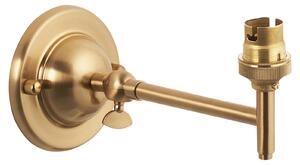 Applique DOME FOLD in ottone spazzolato 1xB22x60W metallo, dimensioni: 11x10x19,2 cm, IP20, Endon