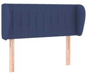 Testiera ad Orecchio Blu 83 x 23 x 78/88cm in Tessuto