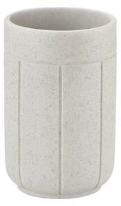 Portaspazzolino color crema in poliresina Kua – Blomus