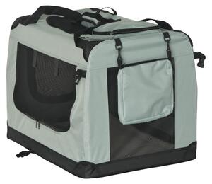 Rebel RA-1302 Borsa da trasporto pieghevole per animali M 60 x 42 x 42 cm, grigia