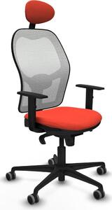 Sedia da ufficio con poggiatesta Jorquera Piqueras y Crespo 1D036G1 Arancione scuro
