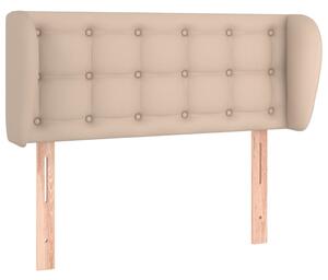 Testiera ad Orecchio Cappuccino 103x23x78/88 cm in Pelle finta