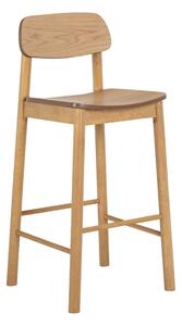 Sgabello da bar in colore naturale (altezza seduta 74 cm) Barlow - Actona
