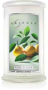Kringle Candle Yuzu & Sage candela profumata 623 g