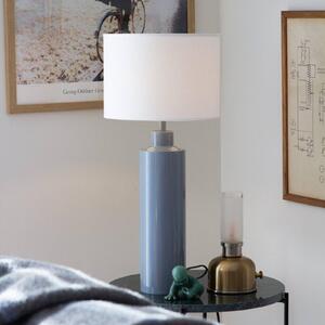 PR Home Lampada da tavolo Solo, Blu, Soggiorno / Sala da pranzo, Tessuto / Stoffa / Seta, Moderno, Lampada da tavolo
