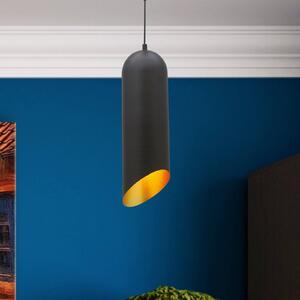 Lampada a sospensione Kerina ROYALTECH, dimmerabile, Nero, Soggiorno / Sala da pranzo, Metallo, Moderno, Lampada a sospensione
