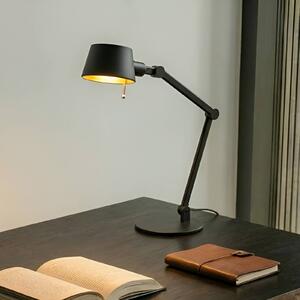 Lampada da scrivania Silka Lucande, Nero, Studio / Ufficio, Metallo, Moderno, Lampada da tavolo