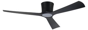 ZEVENTI - Ventilatore da soffitto LED AUREX LED/24W/230V Wi-Fi Tuya nero + telecomando