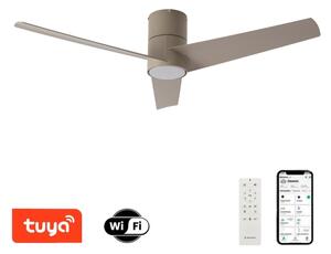 ZEVENTI - Ventilatore da soffitto LED BARROSA LED/18W/230V Wi-Fi Tuya + telecomando