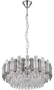 Globo 63109H - Lampadario a catena ORGINA 12xE14/40W/230V
