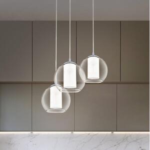 Eglo 92762 - Lampadario sospeso a cavo BOLSANO 3xE27/60W