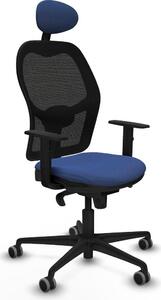 Sedia da ufficio Piqueras y Crespo 1D036G1 blu navy