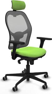 Sedia da ufficio con poggiatesta Piqueras y Crespo 3D036G2 Colore pistacchio