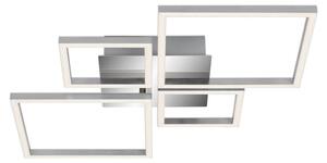 Lampada da soffitto a LED orientabile dimmerabile 48 W argento metallo-plastica Briloner