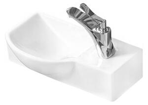Mexen Hugo lavabo da appoggio sinistro 40 x 22 cm, bianco - 21254000L