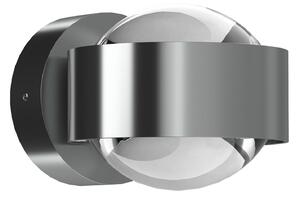 Top Light Puk Mini Wall LED 2x8W Lenti chiare, cromo opaco
