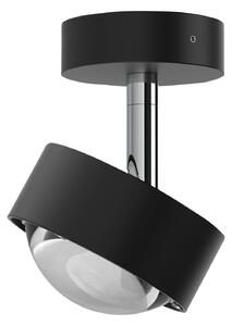 Top Light Puk Mini Turn LED lente spot chiara a 1 luce nero opaco