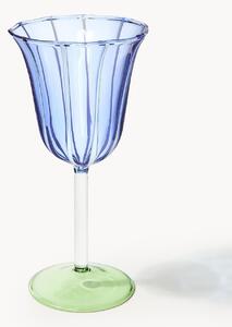 Set di 2 bicchieri da vino fatti a mano in vetro borosilicato Eve