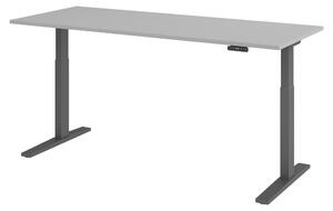 Scrivania elettrica bümö XMKA - Struttura: grafite, finitura: grigio, dimensioni: 200 x 80 cm
