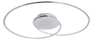 Lampada da soffitto Lindby LED Joline, Ø 74 cm, colore cromo, metallo