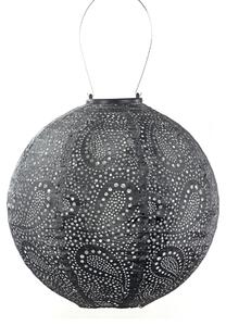 LUMIZ Illuminazione da giardino - Luci da esterno - Paisley rotondo - 30cm - Grigio scuro