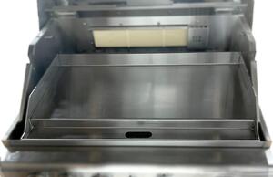 ALLGRILL Piastra grill in acciaio inox - Modulo dimensione M Superficie di cottura 55 x 35 cm 88300