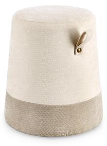 Poggiapiedi beige Deva – Bizzotto