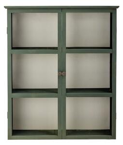 Vetrina grigia in abete massiccio da appendere 85x100x25 cm Tone – Bloomingville
