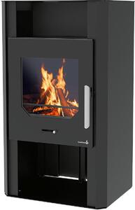 WAMSLER KF 108-10 Stufa a legna Cube nera