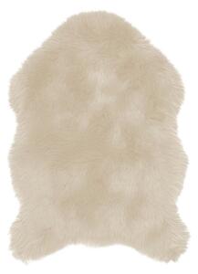 Ecopelliccia beige Montone, 60 x 90 cm - Tiseco Home Studio